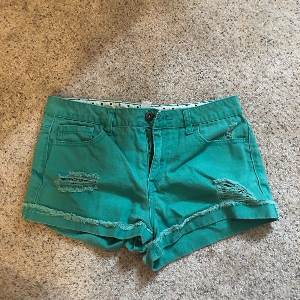 denim shorts from F21